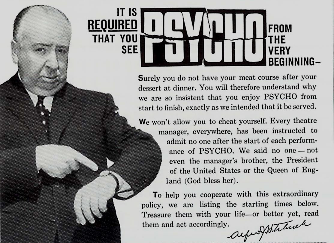 How Alfred Hitchcock Marketed Psycho Braithwaite Communications